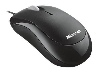 Maus Microsoft L2 Basic Optical Mouse Mac/Win USB Black