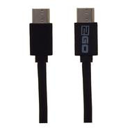 2GO USB Ladekabel - schwarz - 100cm 2x USB Type-C 3.1