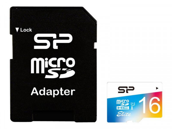 Silicon Power Elite - Flash-Speicherkarte (SD-Adapter inbegriffen)