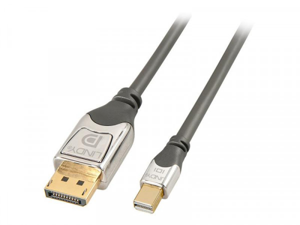 Lindy Mini-DisplayPort an DisplayPort Kabel CROMO 1m