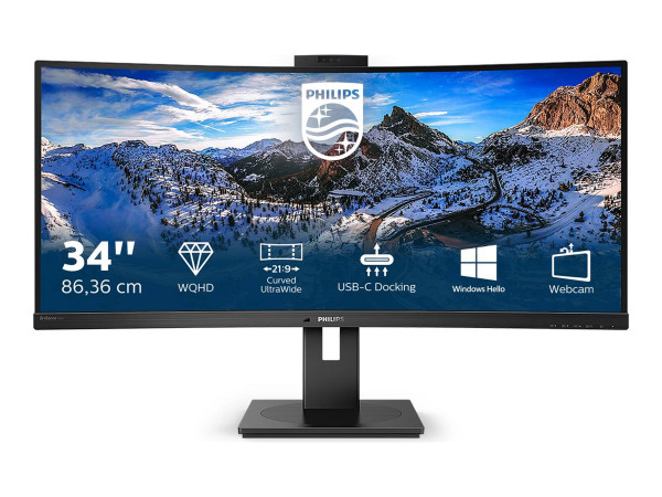 Philips 86,4cm (34,0") 346P1CRH 21:09 HDMI+DP+USB-C VA
