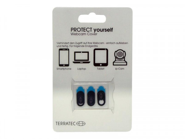 TERRATEC Protect yourself (3er Pack) Webcamcover