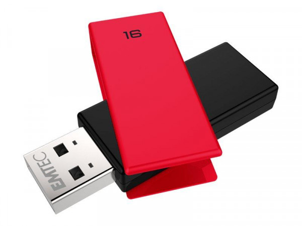 EMTEC USB-Stick 16 GB C350 USB 2.0 Brick Red