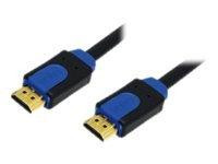 LogiLink HDMI-Kabel Ethernet A -> A St/St 10.00m Gold