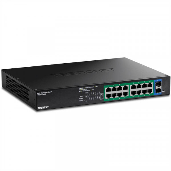 TRENDnet 18-Port Gigabit EdgeSmart PoE+ Switch