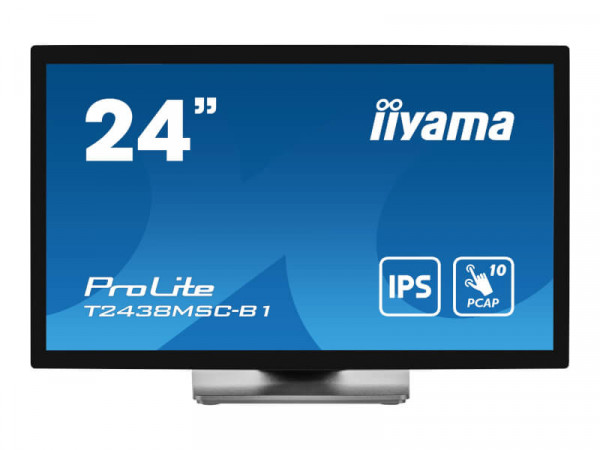 IIYAMA 60.5cm (23,8") T2438MSC-B1 16:9 M-Touch HDMI+DP+USB