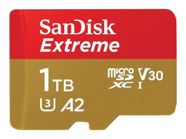 SD MicroSD Card 1TB SanDisk Extreme SDXC inkl. Adapter
