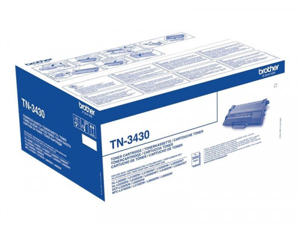 Toner Brother TN-3430 HL-L6250DN/L6300DW/L6400DW/L6400DWTT