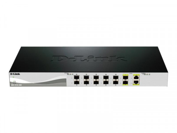 Switch 440mm D-Link DXS-1210-12SC 2*Combo/10*SFP+ retail