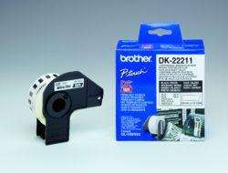 Film weiß Brother QL550/500 15,24m*29mm DK-22211