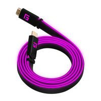 Floating Grip HDMI Kabel High Speed 8K/60Hz LED 1.5m pink