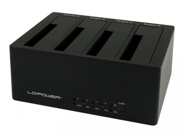 Dockingstation LC-Power USB 3.0/eSATA 4-Bay 2,5"/3,5"HDD/SSD