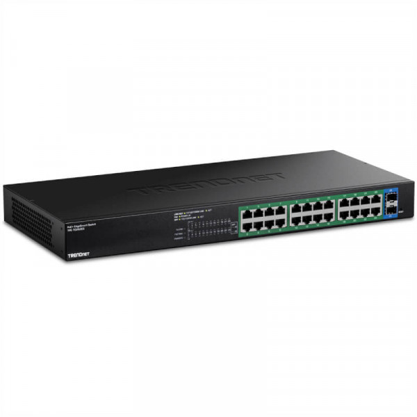 TRENDnet 26-Port Gigabit EdgeSmart PoE+ Switch