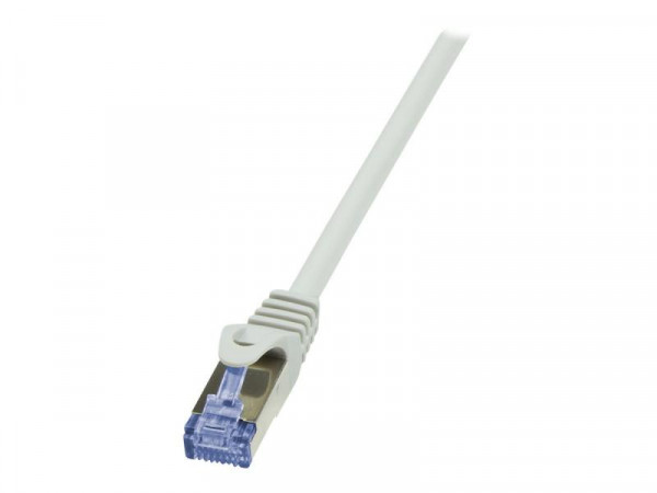 LogiLink CAT6A S/FTP Patchkabel AWG26 PIMF grau 30m