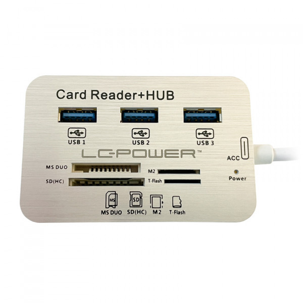 LC-Power USB-Hub LC-HUB-C-CR 3x USB 3.0