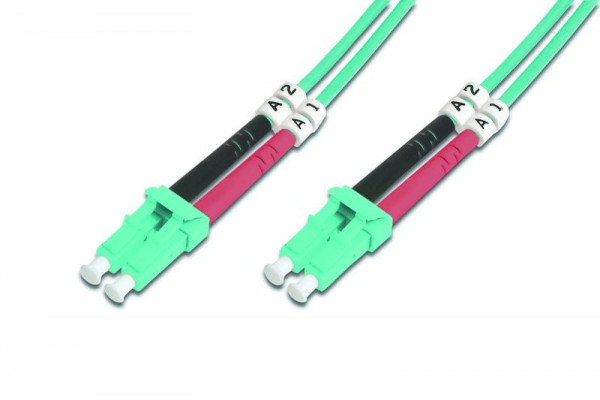 DIGITUS LWL Patchkabel LC -> LC 7.00m Multimode Duplex OM3