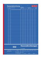 Herlitz Kassenabrechnung A4 502 2x 50 Blatt