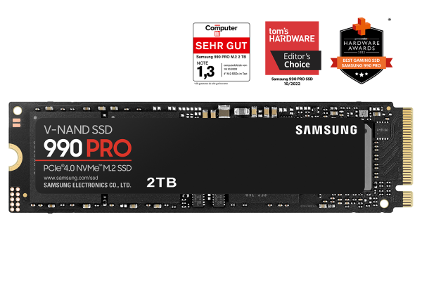 SSD 2TB Samsung M.2 PCI-E NVMe Gen4 990 PRO Basic