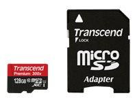 SD microSD Card 128GB Transcend SDXC UHS1 w/adapter