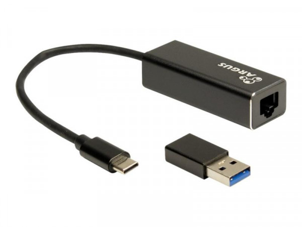 Inter-Tech LAN-Adapter Argus IT-732 USB-C Gigabit Ether