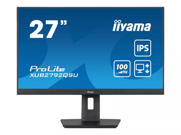 IIYAMA 68.5cm (27") XUB2792QSU-B6 16:9 HDMI+DP+4xUSB IPS