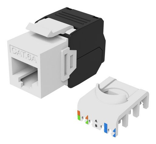 Equip Keystone Jack ungeschirmt Cat.6A Werkzeugf.8er Set ws