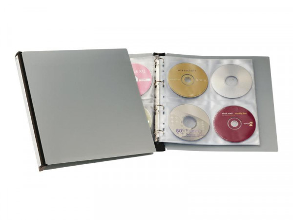 DURABLE CD/DVD ALBUM 96 Ringbuch für 96 CDs/DVDs schwarz