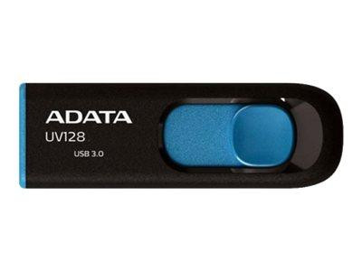 USB-Stick 32GB ADATA DashDrive UV128 (black/blue)