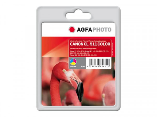 AgfaPhoto Patrone Canon APCCL511C ers. CL-511 color