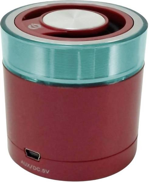 Conceptronic Bluetooth 3.0 Travel Stereo Speaker rot