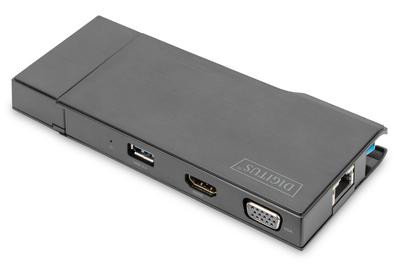 DIGITUS Dockingstation USB 3.0 7 Port, Travel