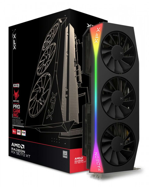 XFX RX 9070XT OC Gaming Mercury 16GB GDDR6 HDMI 3xDP