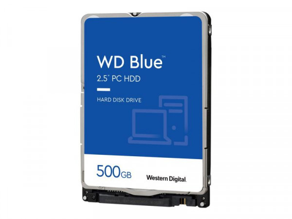 WD Blue 6.4cm (2.5") 500GB SATA3 5400 128MB WD5000LPX