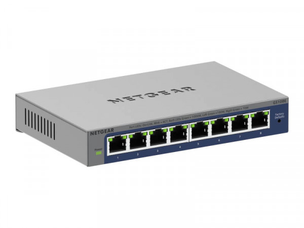 NETGEAR Switch 8x GE GS108E-400EUS Unmanaged Plus