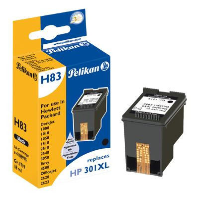 Pelikan Patrone HP H83 HP301XL schwarz 18ml remanufactured