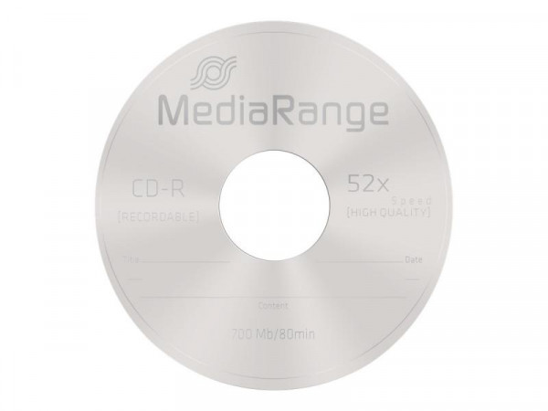 MEDIARANGE 25 x CD-R - 700 MB (80 Min) 52x