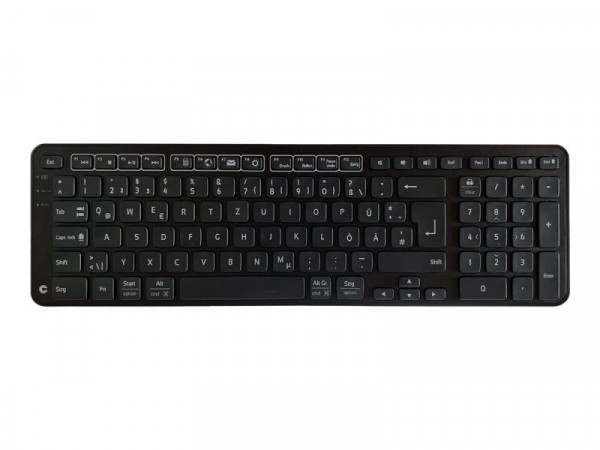 Contour New Balance Tastatur wireless DE-Layout schwarz