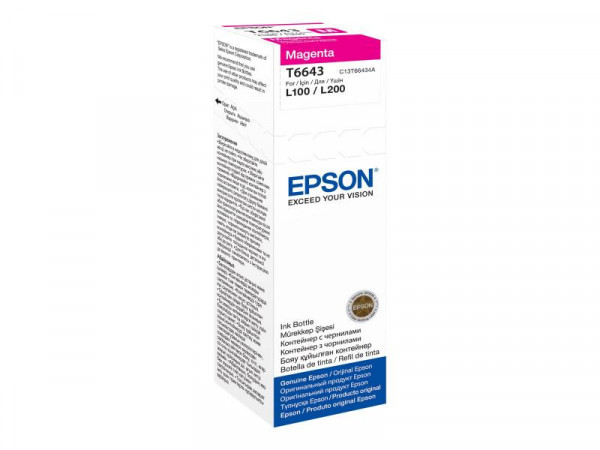 Nachfülltinte Epson T6643 70 ml magenta