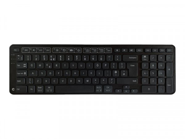 Contour New Balance Tastatur wireless UK-Layout schwarz