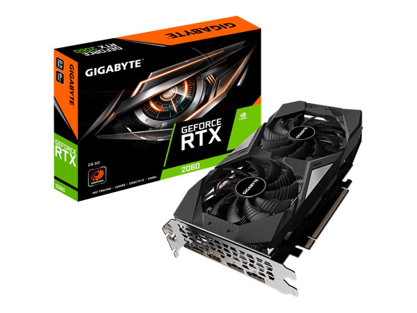 Gigabyte RTX2060 D6 6G 6GB GDDR6 HDMI 3xDP