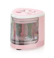 Peach Elektrischer Stiftspitzer PO102 universal pink
