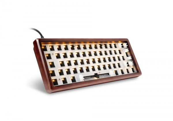 Sharkoon Gaming Tastatur Skiller SGK50S4 Gen2 Wood barebone