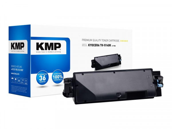 KMP Toner Kyocera TK-5140/TK5140 comp. black 7000 S. K-T75B