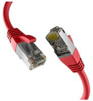 EFB CAT8.1 ROT 1m RJ45 PATCHKABEL S/FTP PIMF