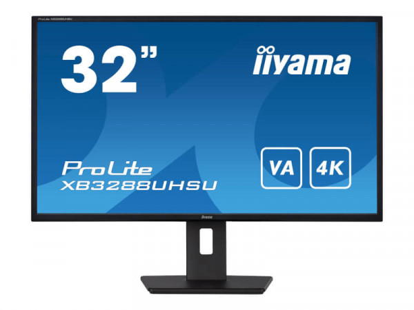 IIYAMA 80,0cm (31,5") XB3288UHSU-B5 16:9 2xHDMI+DP+USB
