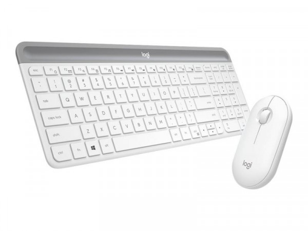 Logitech Wireless Keyboard+Mouse MK470 white retail