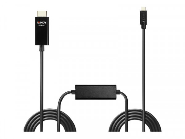 Lindy 10m USB Typ C an HDMI Adapterkabel mit HDR