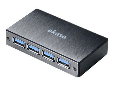 Akasa USB 3.0 HUB Connect 4SV - schwarz