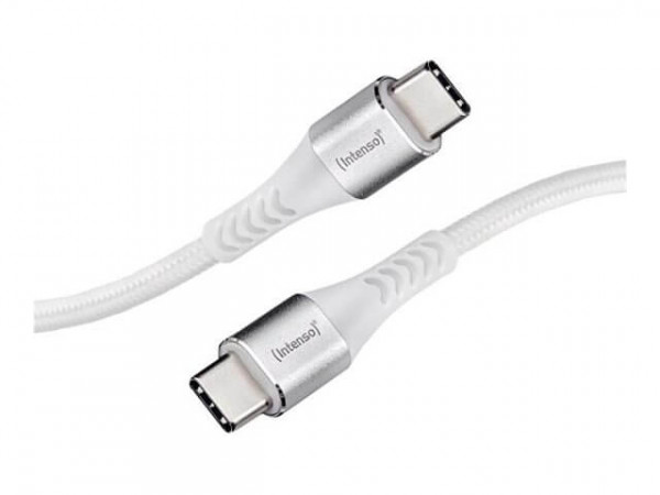 Intenso USB Cable USB-C/USB-C 1,5m Nylon White