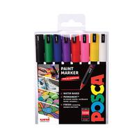 POSCA PC-1MR Verf Marker Pennen - 0,7mm Penpunt - Pack van 10 Kleuren